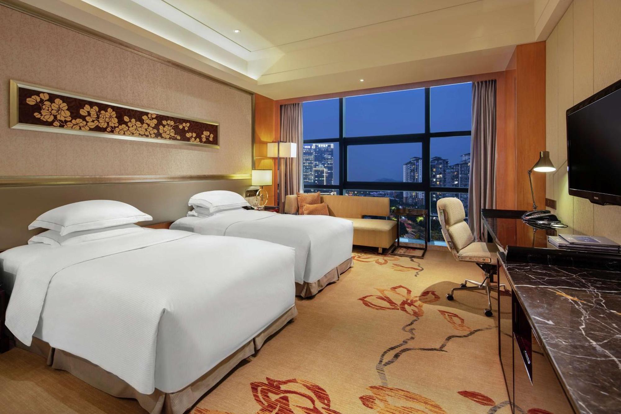 Hilton Guangzhou Baiyun - Free Shuttle For Canton Fair Period, Close To Luhu Golf Club & Leather Market Exteriér fotografie