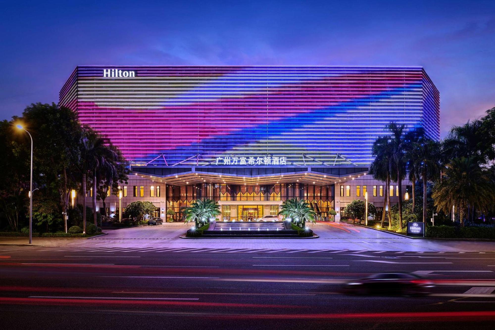 Hilton Guangzhou Baiyun - Free Shuttle For Canton Fair Period, Close To Luhu Golf Club & Leather Market Exteriér fotografie